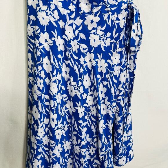 DRAPER JAMES RSVP Ruffle Wrap Dress Small - Picture 8 of 11